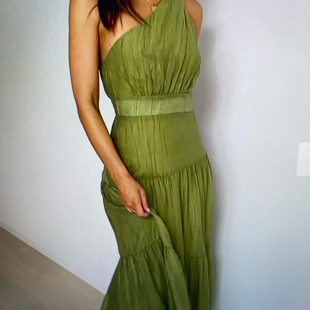 Jayma Maxi Dress - Olive Green
